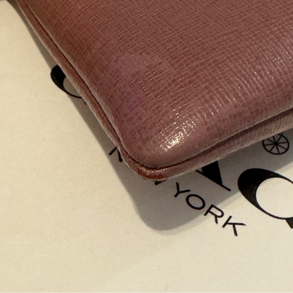 COACH - Mauve / Pink Small Wristlet / Wallet - Picture 9 of 12